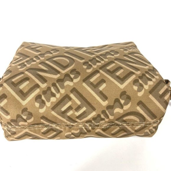 FENDI SKIMS collaboration logo Makeup pouch Cosmetics Pouch - Picture 6 of 9